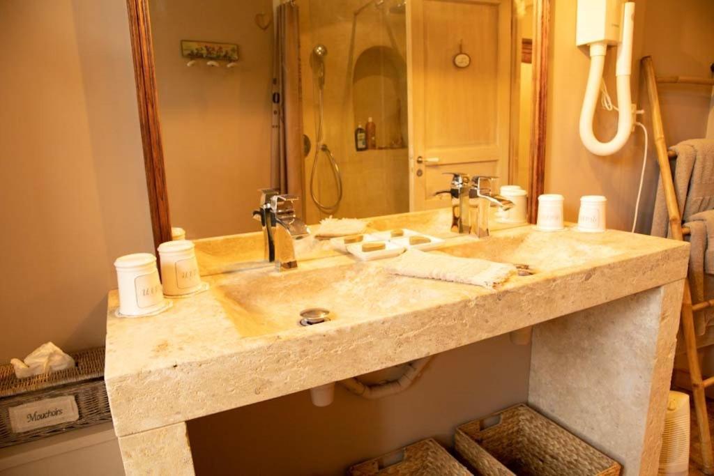 Hotel Le Logis Saint Victor à Coufouleux Extérieur photo